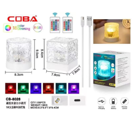 Настольный светильник в форме цилиндра  CB-8026RGB (126)