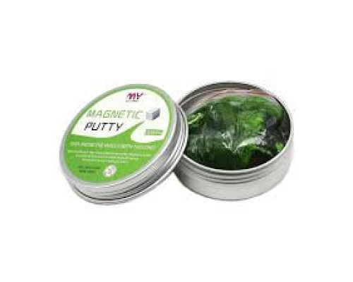Умный ЗЕЛЕНЫЙ магнитный пластилин Magnetic Putty  (288)
