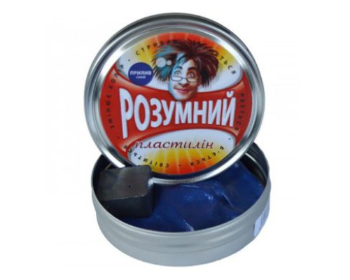 Умный СИНИЙ магнитный пластилин Magnetic Putty  (288)