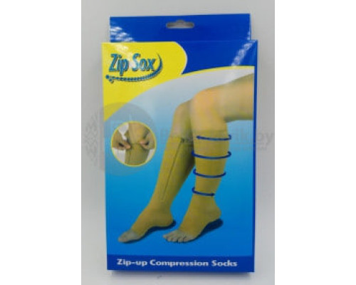 Гольфы БЕЖЕВЫЕ Size L/XL Zip Sox (200)
