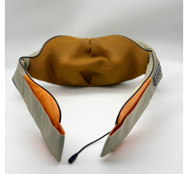 Массажер Воротник для шеи и плечей с петлями для рук Модель3 Massager Of Neck Kneading Бежевый (20)