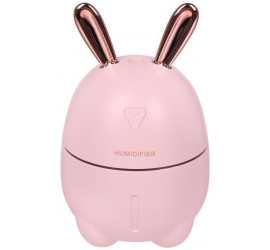 Мини Увлажнитель-ночник Rabbit РОЗОВЫЙ (100)