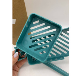 Полка для ванной комнаты Shower Rack 3в1 (48)