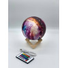 Настольный светильник ЛУНА шар (с пультом) Magic 3D COLOR Moon Light  (48)