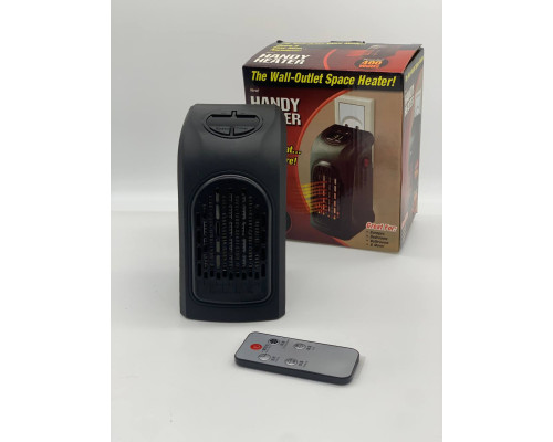 Портативный обогреватель Handy Heater (400Ват) С ПУЛЬТОМ Чёрный (45)