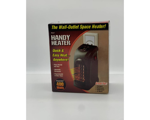 Портативный обогреватель Handy Heater (400Ват) С ПУЛЬТОМ Чёрный (45)