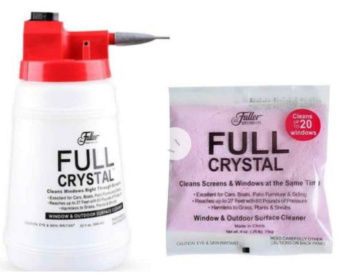 Универсальный нано распылитель для кристальной чистки окон Full Crystal + Концентрат (40)