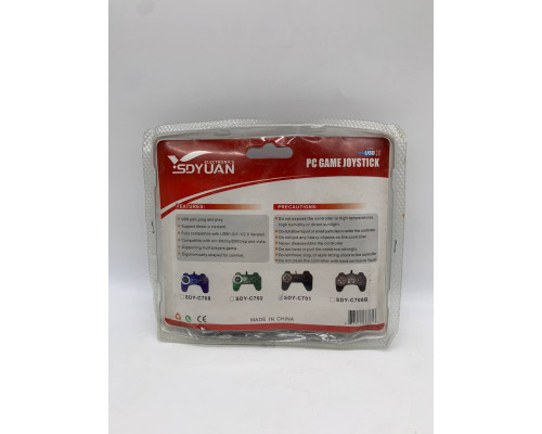 Джойстик GAME PAD USB-701 чорний (50)