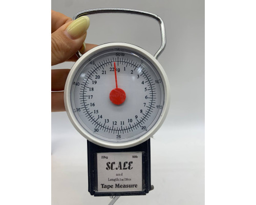 Кантер механический Scale and Tape Measure - 22кг (100)