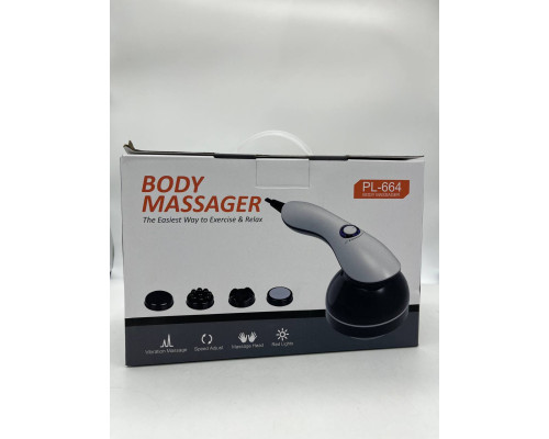 Антицеллюлитный массажер для всего тела Модель9 Body massage PL-664 4 насадки (20)