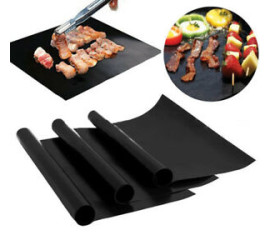 Антипригарный коврик гриль мат портативный BBQ GRILL SHEET 33 Х 40 см (50)