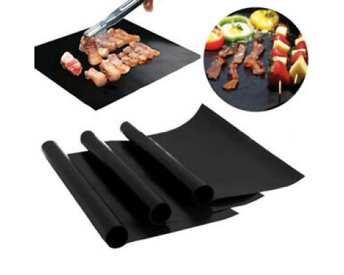 Антипригарный коврик гриль мат портативный BBQ GRILL SHEET 33 Х 40 см (50)