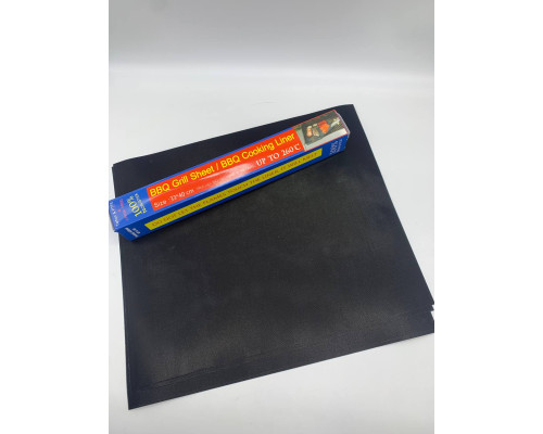 Антипригарный коврик гриль мат портативный BBQ GRILL SHEET 33 Х 40 см (50)