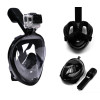 Маска L/XL ЧЕРНАЯ для подводного плавания, маска для снорклинга Easybreath Tribord (10)