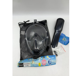 Маска L/XL ЧЕРНАЯ для подводного плавания, маска для снорклинга Easybreath Tribord (10)