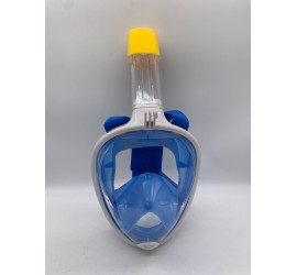 Маска L/XL СИНЯЯ для подводного плавания, маска для снорклинга Easybreath Tribord (10)