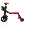 Самокат-велобег Scooter 3в1, с педалями, КРАСНЫЙ, БЕЗ УПАКОВКИ (6)