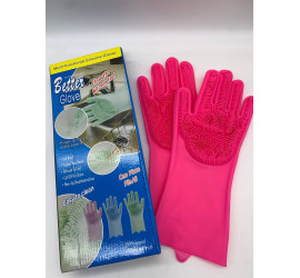 Перчатки для мытья Super Gloves в коробке (80)