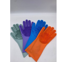 Перчатки для мытья Super Gloves в коробке (80)