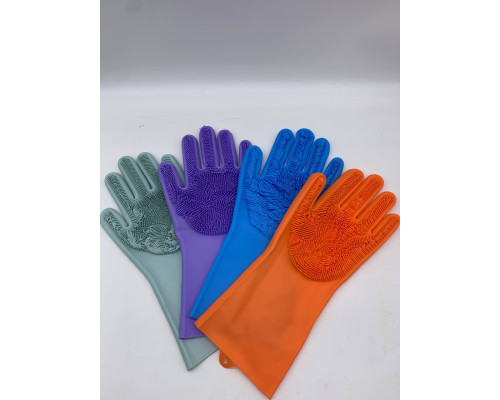 Перчатки для мытья Super Gloves в коробке (80)