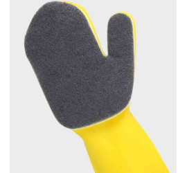 Перчатки с губкой для мытья посуды FEI E GLOVE №3 (40)