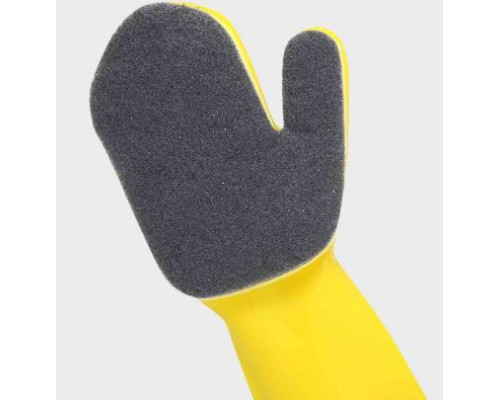 Перчатки с губкой для мытья посуды FEI E GLOVE №3 (40)