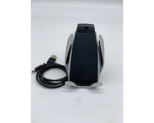 Автомобильный держатель для смартфона S5 Smart Sensor с беспроводной зарядкой Wireless Car Cha (100)