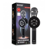 Детский микрофон с функцией караоке USB, microSD, AUX, Bluetooth Wster WS-669 Чёрный (40)