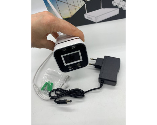 Комплект видеонаблюдения NVR KIT 601 WiFi 4CH с регистратором (4)