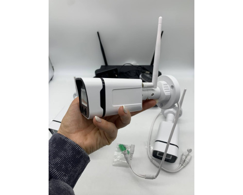 Комплект видеонаблюдения NVR KIT 601 WiFi 4CH с регистратором (4)
