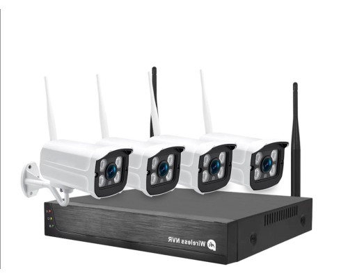 Комплект видеонаблюдения NVR KIT 601 WiFi 4CH с регистратором (4)