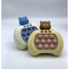 Игрушка антистресс Pop it PRO Bear Brown (120)