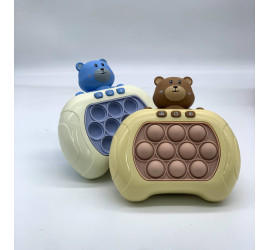 Игрушка антистресс Pop it PRO Bear Brown (120)