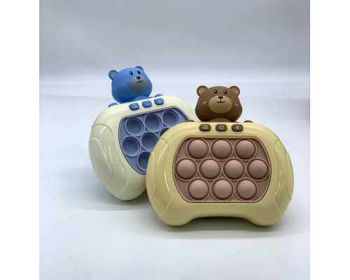 Игрушка антистресс Pop it PRO Bear Brown (120)