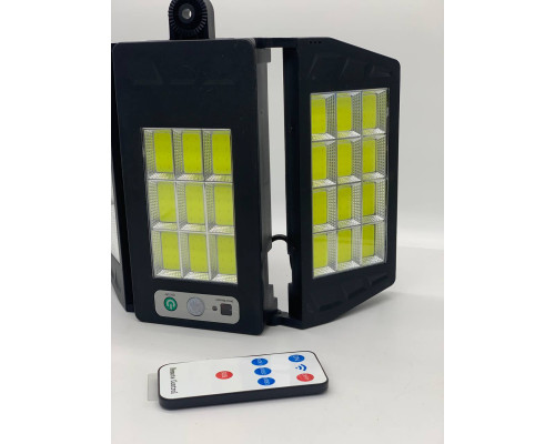 Фонарь уличный LED Solar Street Light HS-V97-264COB  с пультом на солнечной батарее (50)