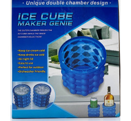 Форма для льда Ice Cube Maker Genie ведро для заморозки льда силиконовое (60)