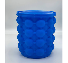 Форма для льда Ice Cube Maker Genie ведро для заморозки льда силиконовое (60)