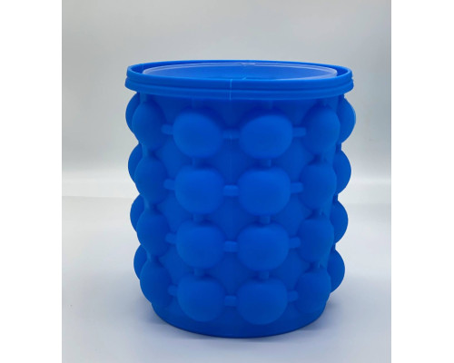 Форма для льда Ice Cube Maker Genie ведро для заморозки льда силиконовое (60)