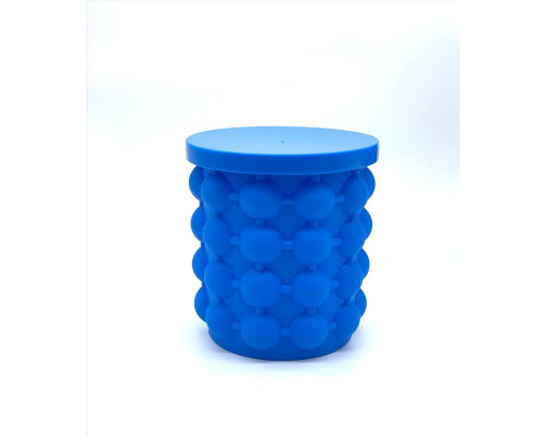 Форма для льда Ice Cube Maker Genie ведро для заморозки льда силиконовое (60)