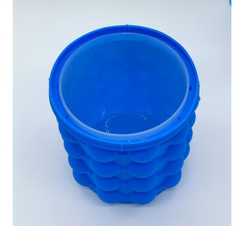 Форма для льда Ice Cube Maker Genie ведро для заморозки льда силиконовое (60)