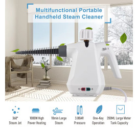 Пароочиститель многофункциональный портативный ручной Handheld Steam Cleaner (12)