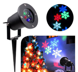 Новогодний проектор Star Shower COLOR Snowflake № WP2 (30)