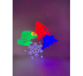 Новогодний проектор LED Strahler Schneeflocke № ZP2 (30)