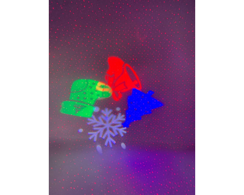 Новогодний проектор LED Strahler Schneeflocke № ZP2 (30)