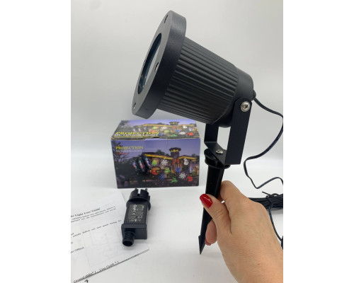 Новогодний проектор LED Strahler Schneeflocke № ZP2 (30)