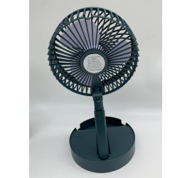 Складной портативный телескопический вентилятор Telescope Fan GREEN (40)
