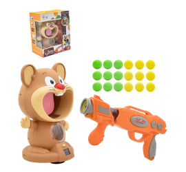 Игрушечный тир, стрельбы по хомяку Hamster with gunner (16)