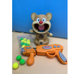 Игрушечный тир, стрельбы по хомяку Hamster with gunner (16)