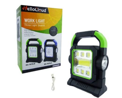 Кемпинговый переносной фонарь hc-7078D, powerbank (60)