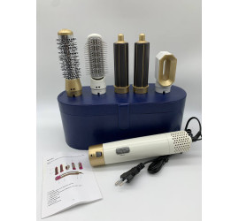 Фен стайлер для волос с кейсом 5в1 Hot Air Styler WHITE (20)